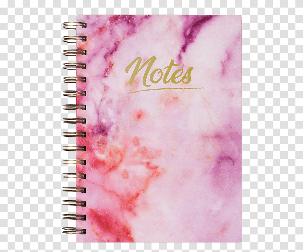 Spiral Notebook Pink Spiral, Diary, Text, Page Transparent Png