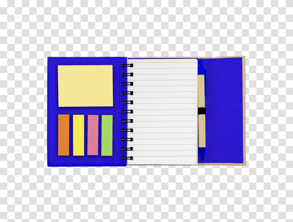Spiral Notebook With Sticky Notes Shilling Sales Inc, Page, Diary, Scoreboard Transparent Png