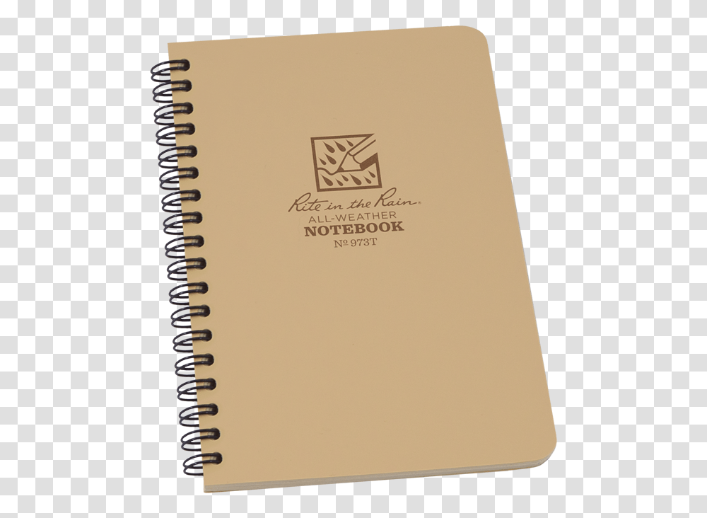 Spiral Notebooks Clipart Freeuse Rite In The Rain, Diary, Page Transparent Png