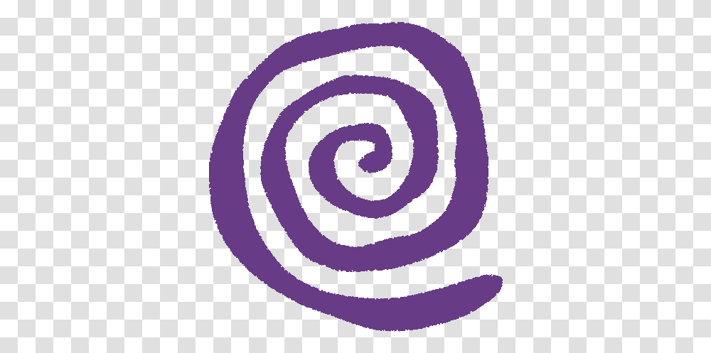 Spiral Purple Picture Purple Spiral, Rug, Coil Transparent Png