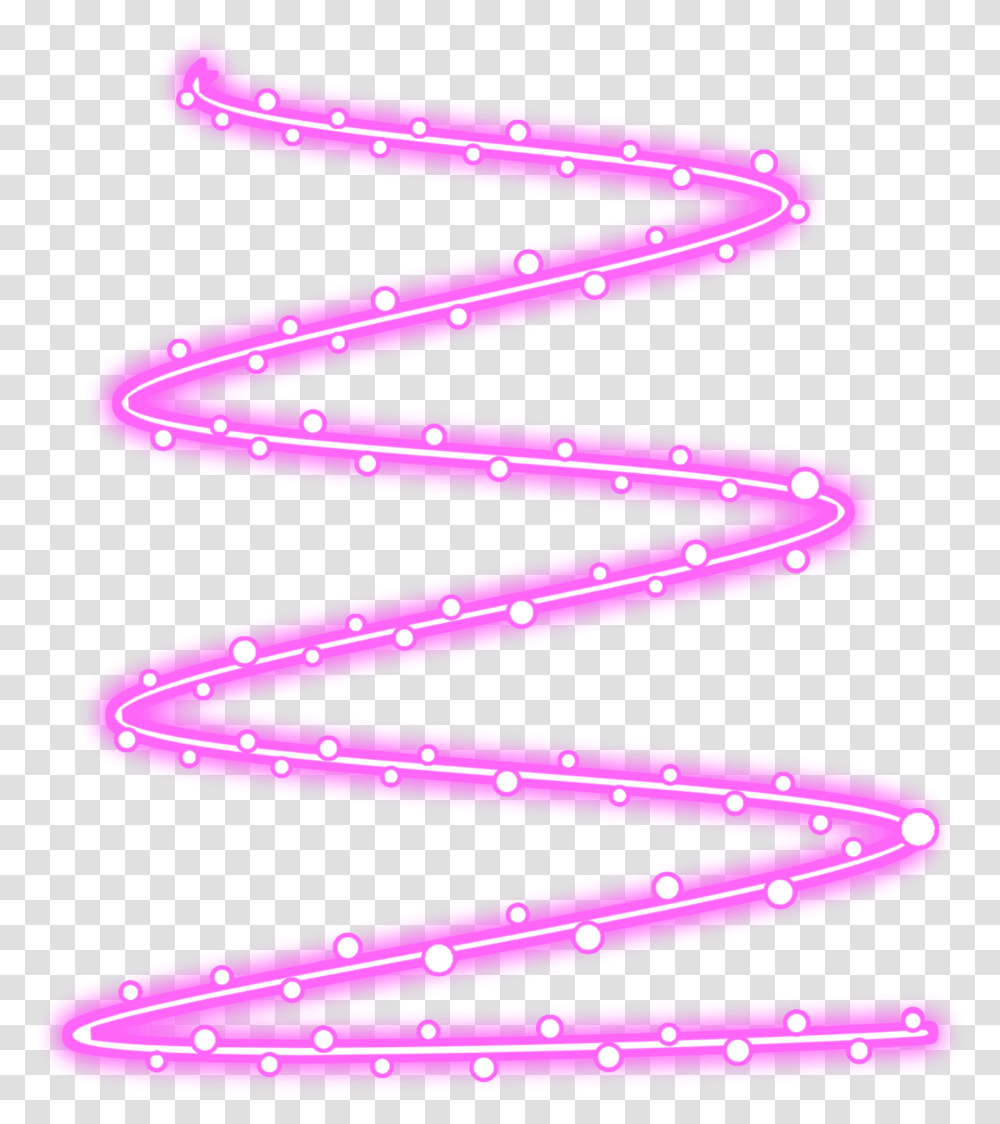 Spiral Swirl Line Line Neon Ftestickers Sticker Neon Picsart Spiral, Light, Mobile Phone, Electronics, Cell Phone Transparent Png