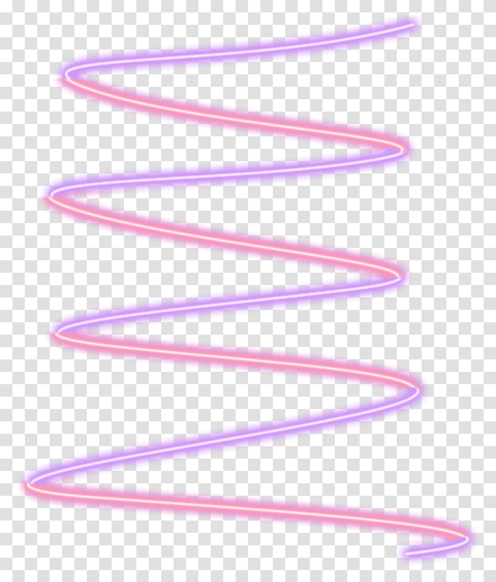 Spiral Swirls Stripes Neon Kpop Tumblr Swirl Spiral, Coil, Purple, Light Transparent Png