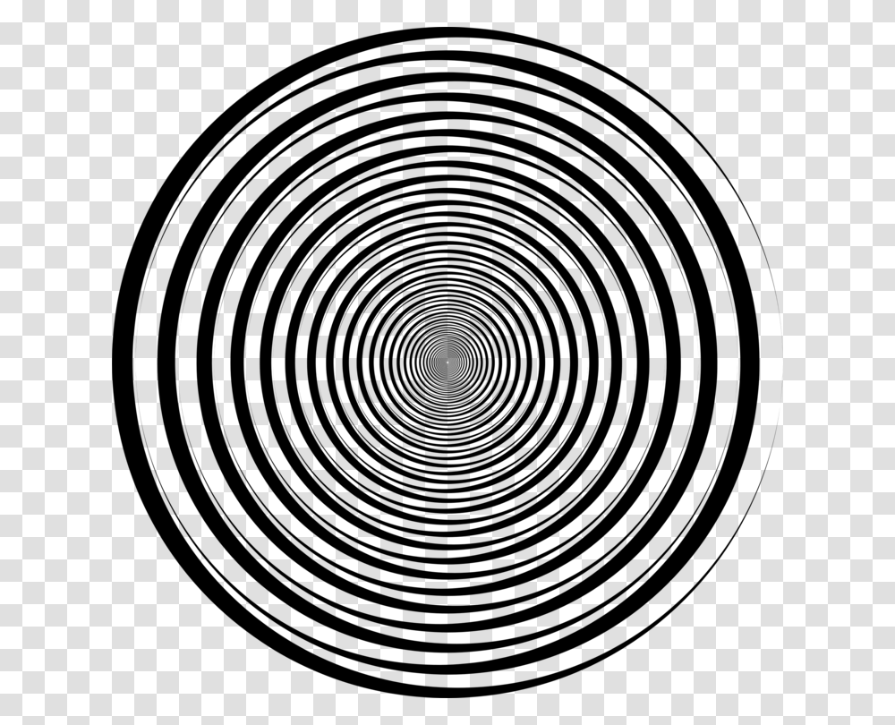 Spiral Uzumaki Black And White Circle, Gray, World Of Warcraft Transparent Png