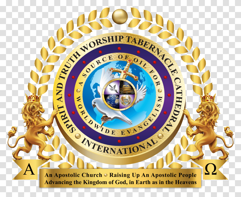 Spirit And Truth Worship Tabernacle Cathedral Circle, Crowd, Logo, Trademark Transparent Png
