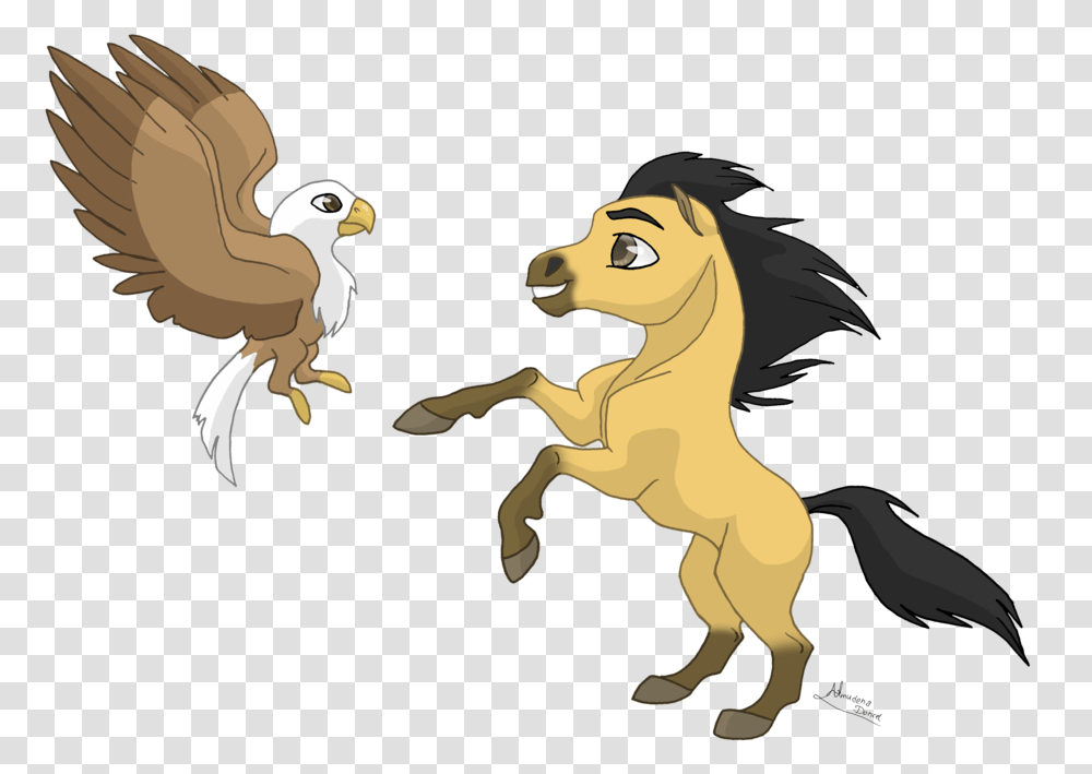 Spirit Caballo Spirit Dibujo, Eagle, Bird, Animal, Bald Eagle Transparent Png