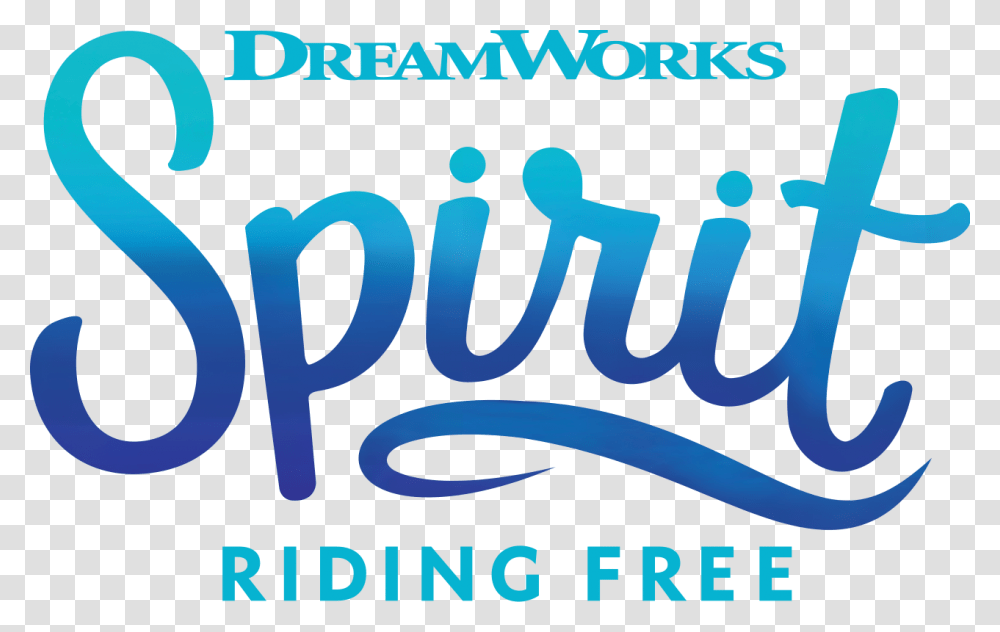 Spirit Logo Spirit Riding Free Title, Word, Alphabet, Poster Transparent Png