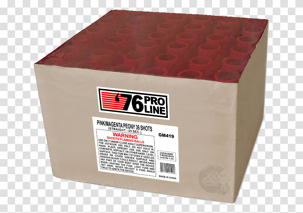 Spirit Of 76 Fireworks Pro Line, Box, Cardboard, Carton, Package Delivery Transparent Png