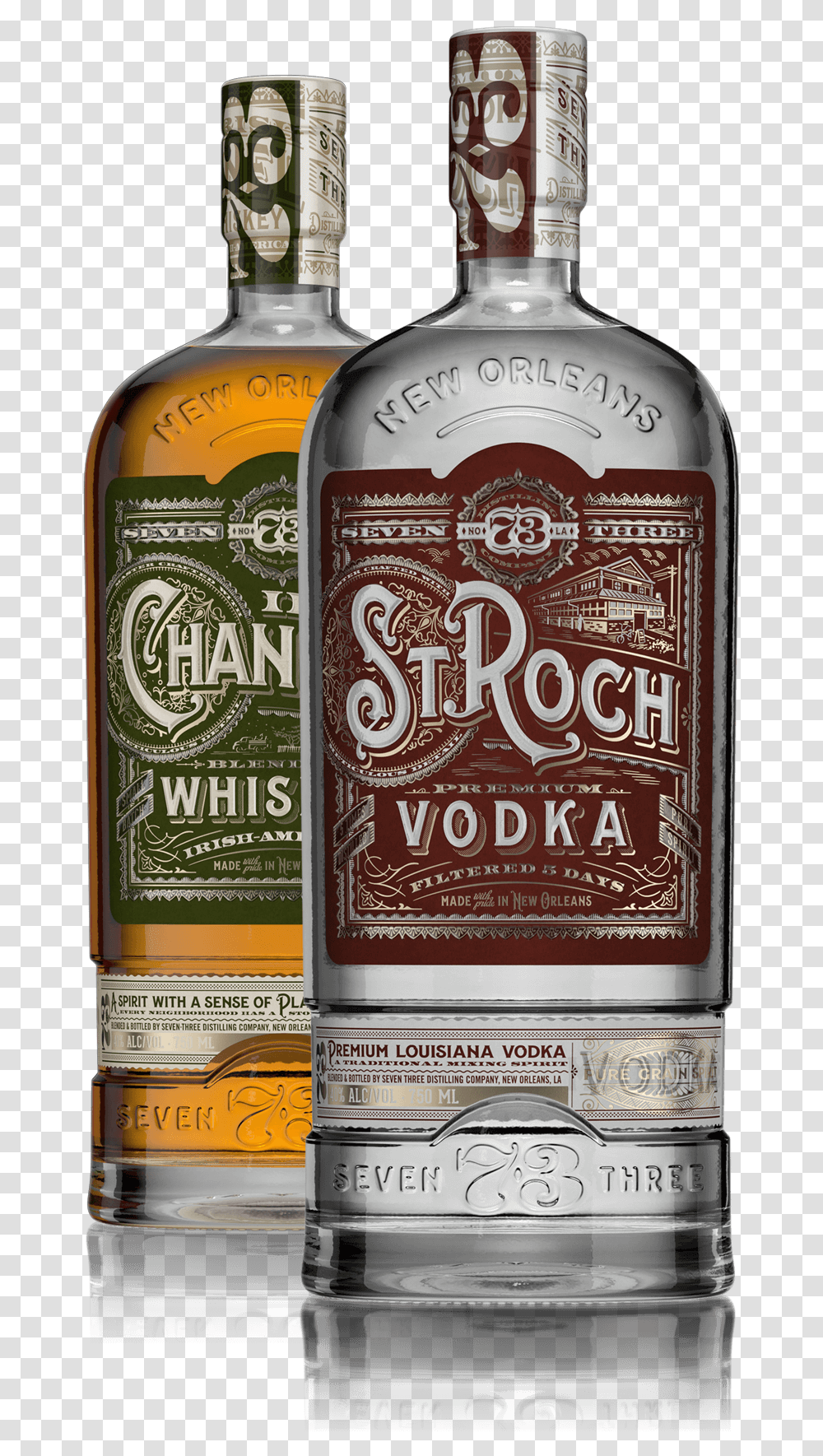 Spirits With A Sense Of Place Seven Three Distilling Co New Orleans Distillery, Liquor, Alcohol, Beverage, Drink Transparent Png