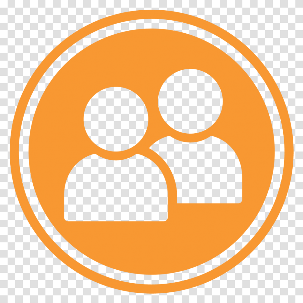 Spiritual Coaching Coincides With The Discover Discipleship Icon Two People Orange, Logo, Trademark Transparent Png
