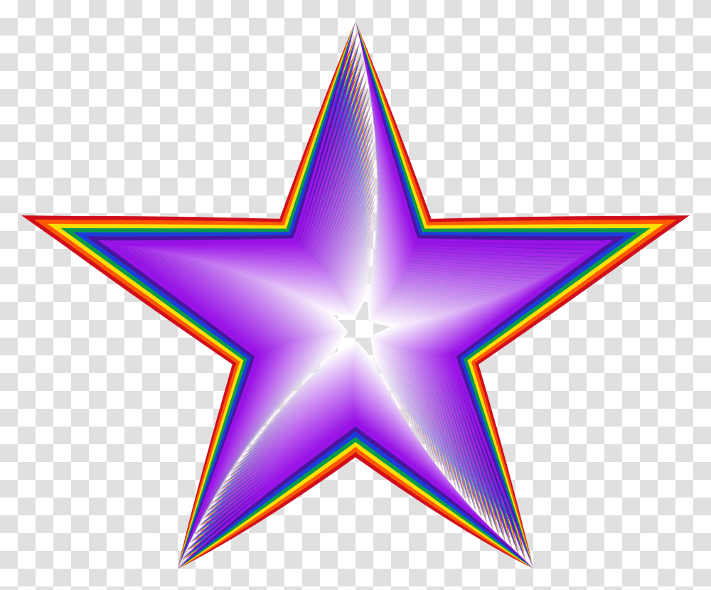 Spiritual Rainbow Star Clip Arts Astros Star Logo, Star Symbol Transparent Png
