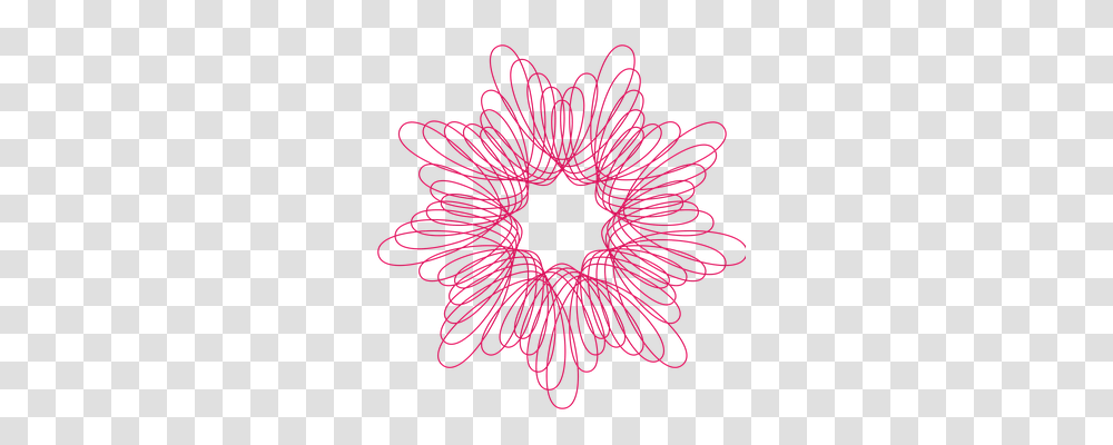 Spirograph Wreath Transparent Png