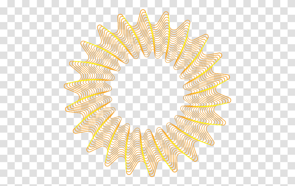 Spirographe Orange Circle, Ornament, Pattern, Spiral, Rug Transparent Png