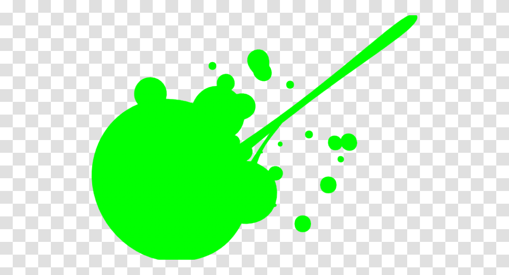 Splash Clipart Background Neon Green Paint Splatter, Stain, Silhouette Transparent Png