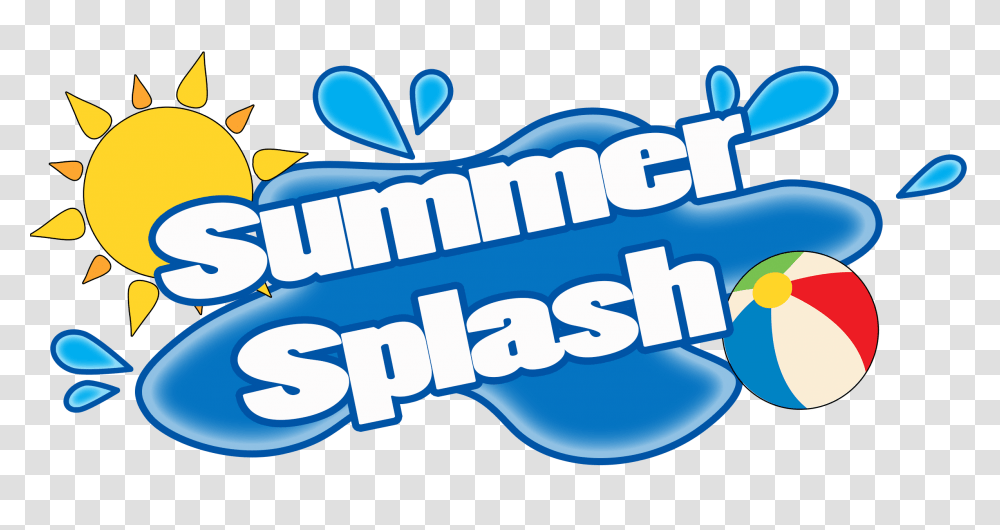 Splash Clipart Summer Splash, Word, Label, Logo Transparent Png