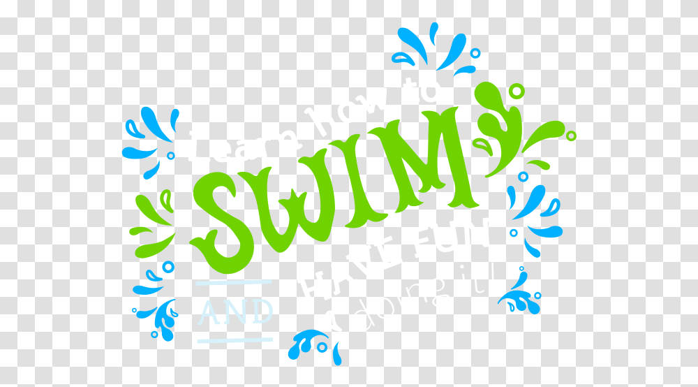 Splash Clipart Water Aerobic Swim Calligraphy, Advertisement, Poster, Flyer, Paper Transparent Png