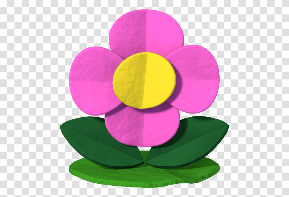 Splash Color Paper Mario Color Splash Flowers, Ornament, Pattern, Fractal, Plant Transparent Png
