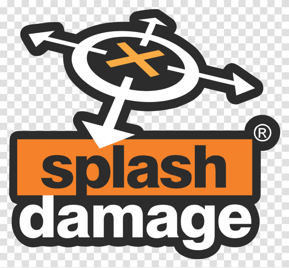Splash Damage Logo Download Splash Damage, Advertisement, Poster Transparent Png