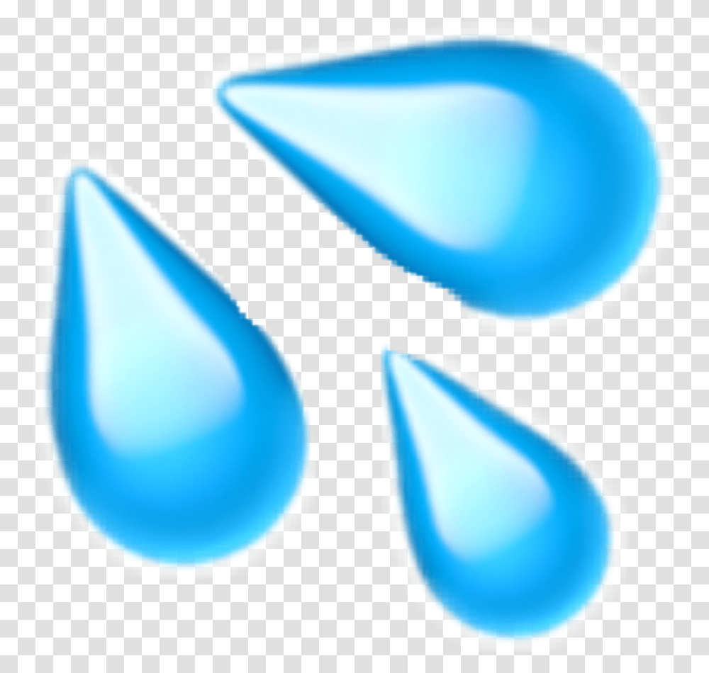 Splash Emoji Picture Water Drip Emoji, Droplet, Balloon, Lamp Transparent Png