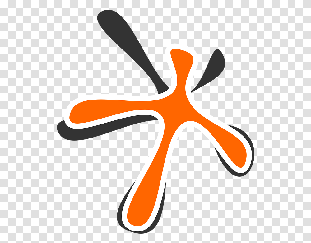 Splash Ink Orange Free Vector Graphic On Pixabay Bercak, Hammer, Tool, Text, Symbol Transparent Png