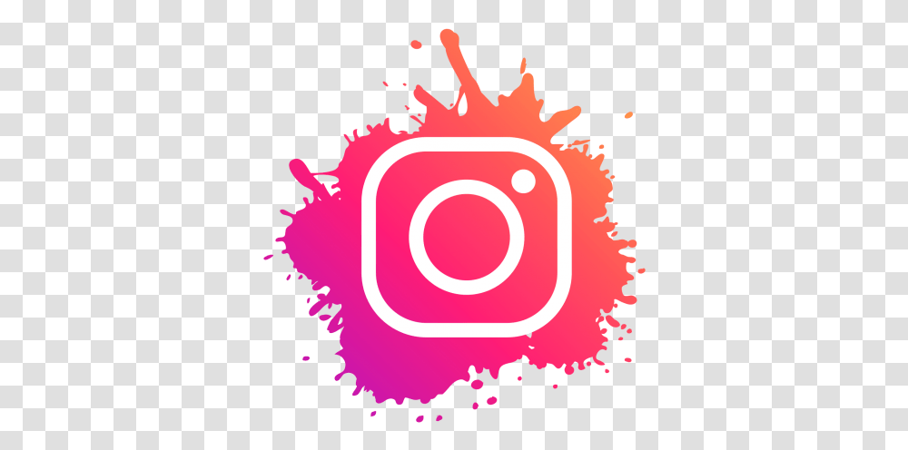 Splash Instagram Icon Image Free Instagram Splash Logo, Poster, Advertisement, Graphics, Art Transparent Png