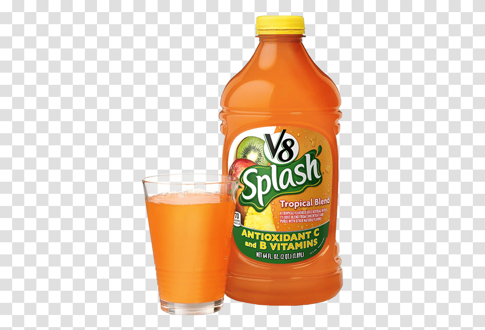 Splash Juice, Beverage, Drink, Orange Juice, Pop Bottle Transparent Png