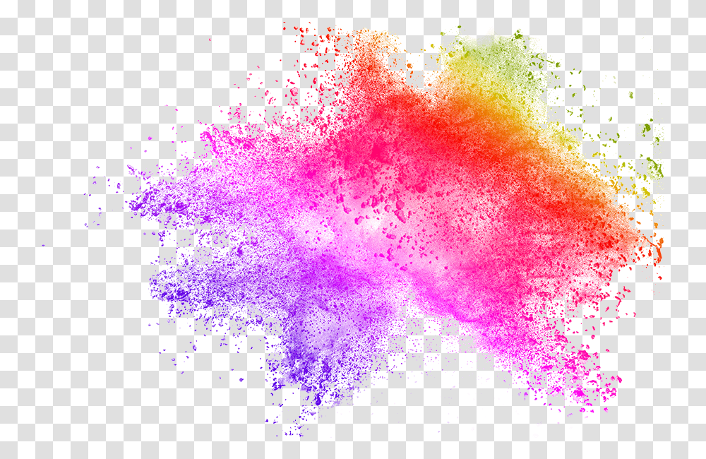 Splash Multi Color, Purple, Pattern, Stain, Fractal Transparent Png