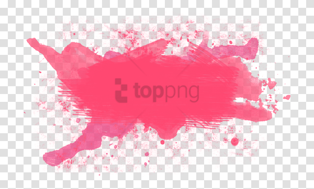 Splash Pink Red Paint Image With Purple Ink Splash, Plot Transparent Png