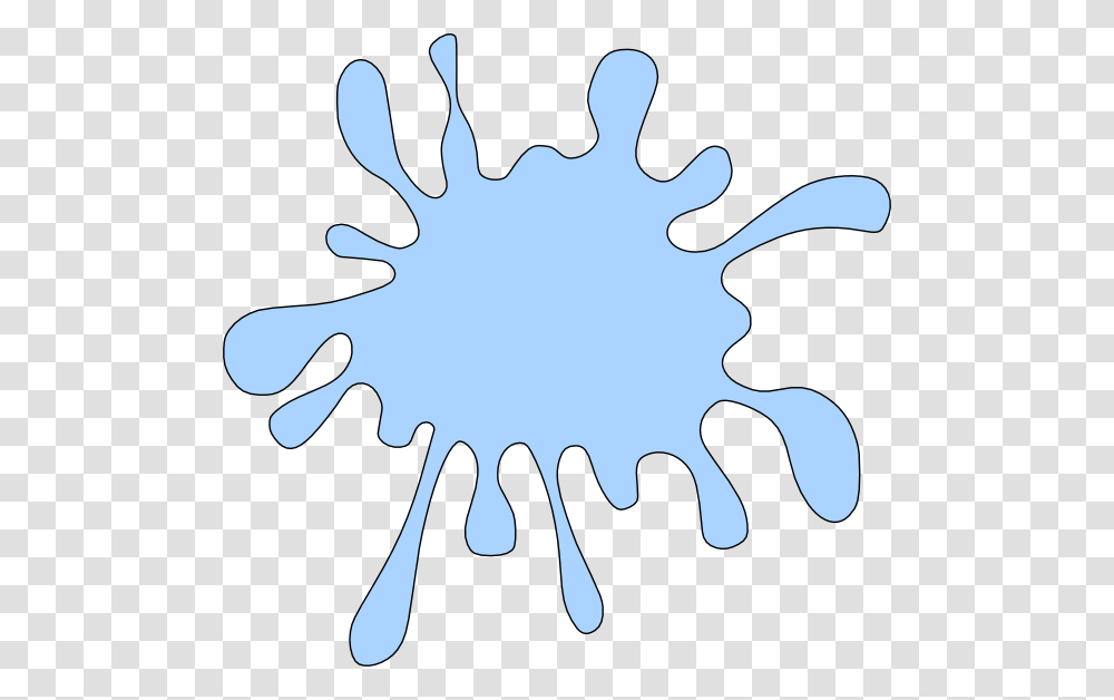 Splash Svg Clip Arts Colour Splash Clipart, Snowflake Transparent Png