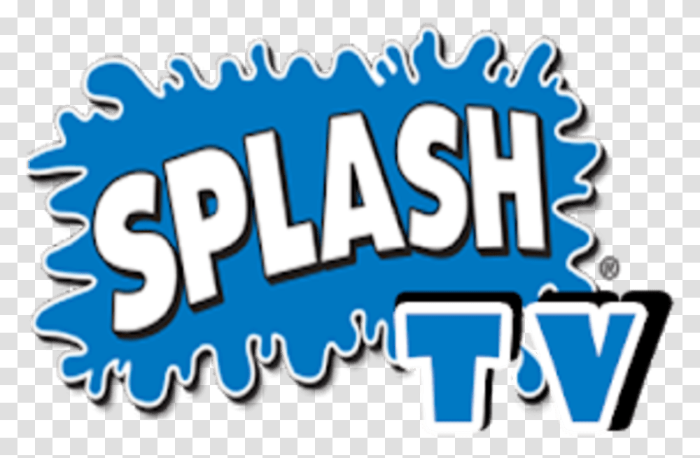 Splash Tv Online Clipart Download, Label, Outdoors, Nature Transparent Png