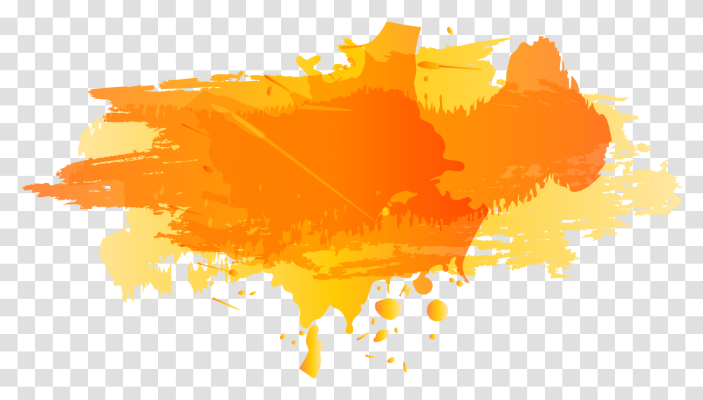 Splash Vector 5 Image Orange Colour Splash, Fire, Graphics, Art, Flame Transparent Png