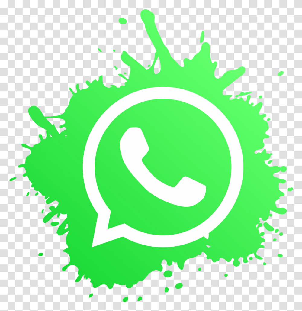 Splash Whatsapp Icon Image Free Instagram Image Download Hd, Graphics, Art, Green, Poster Transparent Png