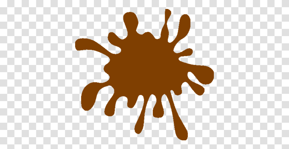 Splat Mud Clipart Clipart Brown Paint Splash, Stain, Leaf, Plant, Food Transparent Png