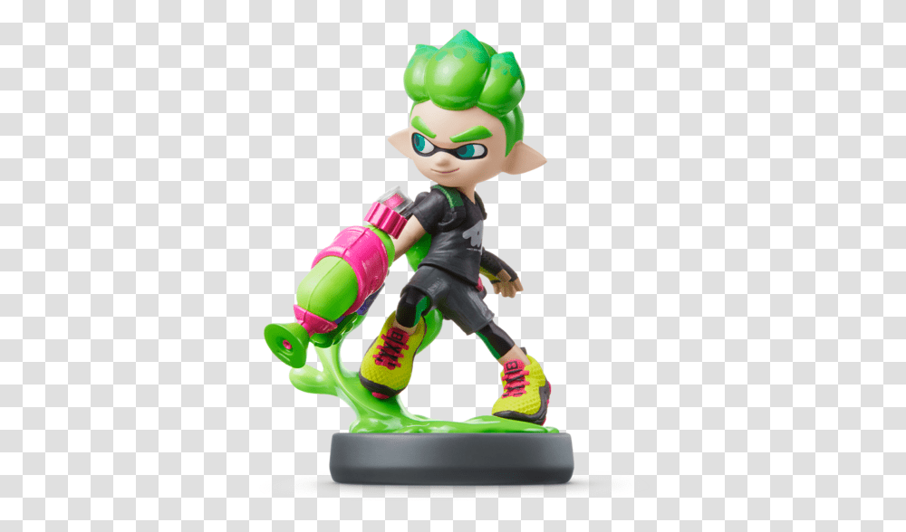 Splatoon 2 Amiibo Characters, Toy, Person, Human, Figurine Transparent Png