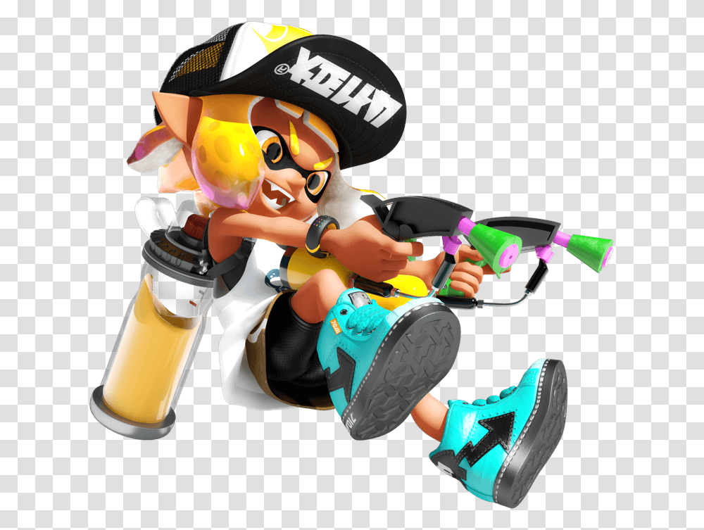 Splatoon 2 Dual Guns, Person, Human, Shoe, Footwear Transparent Png