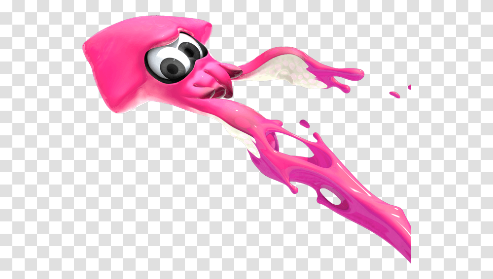 Splatoon 2 For Nintendo Switch Splatoon 2 Squid, Blow Dryer, Hair Drier, Art, Flamingo Transparent Png