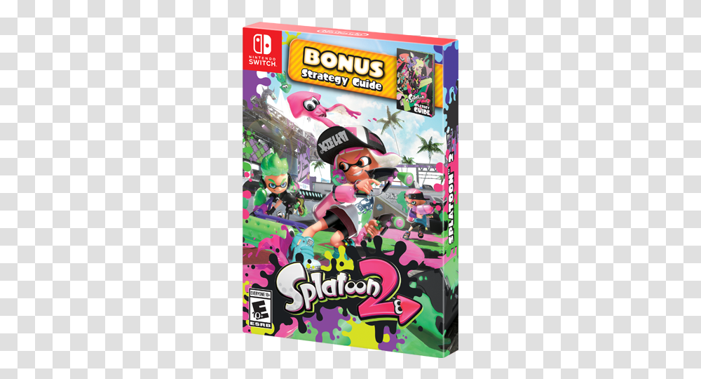 Splatoon 2 Nintendo Switch, Person, Super Mario, Angry Birds, Advertisement Transparent Png