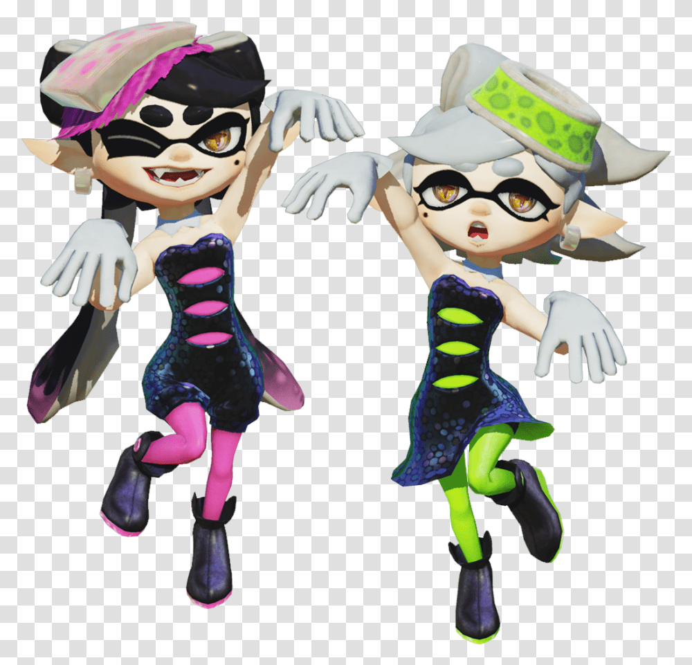 Splatoon 2 Squid Video Game Squid Sisters Pose, Person, Human, Sunglasses, Accessories Transparent Png