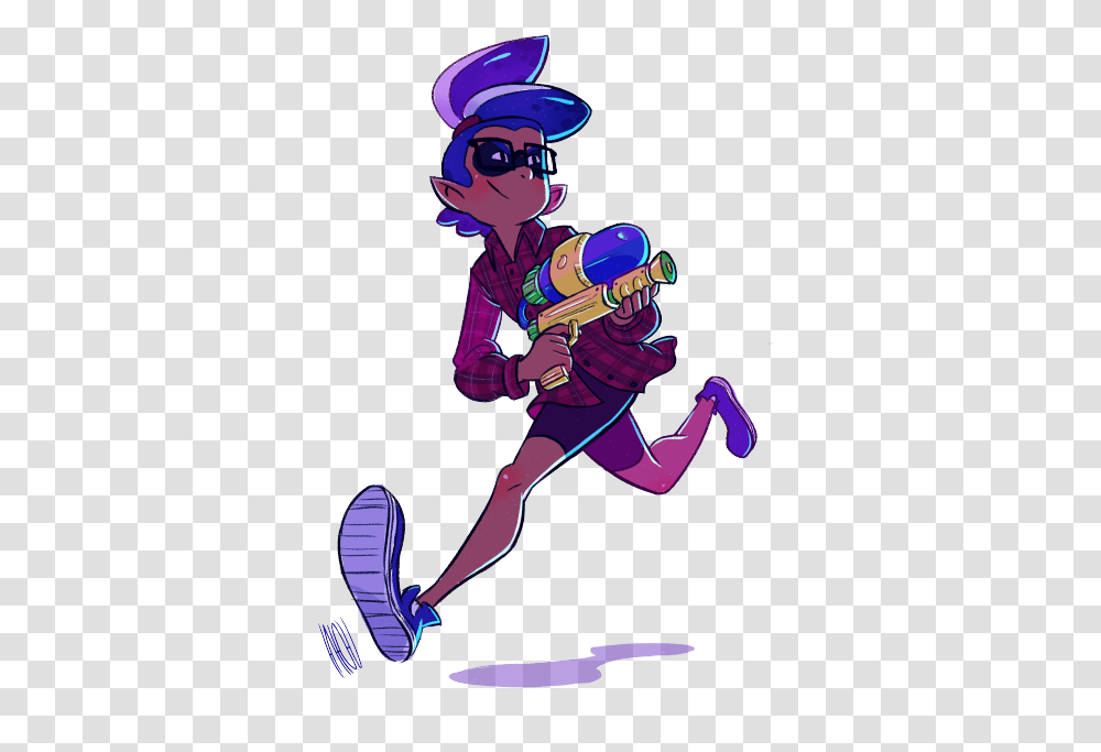 Splatoon Fanart Inkling Boy, Person, People, Costume Transparent Png