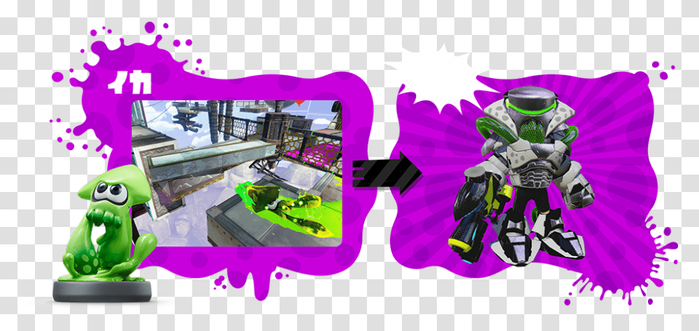 Splatoon Full Jp Website Launched Weapon Videos Nintendo Splatoon Amiibo Same Clothes, Toy, Graphics, Art, Lab Transparent Png