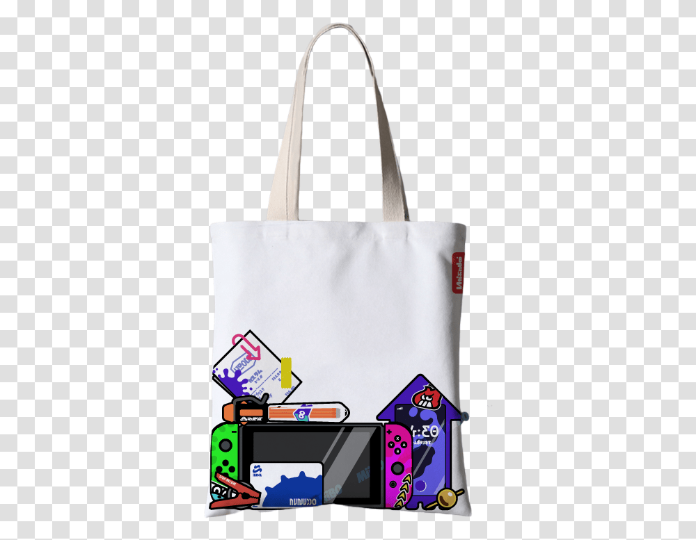 Splatoon Game Tote - Gameard Tote Bag, Handbag, Accessories, Accessory Transparent Png