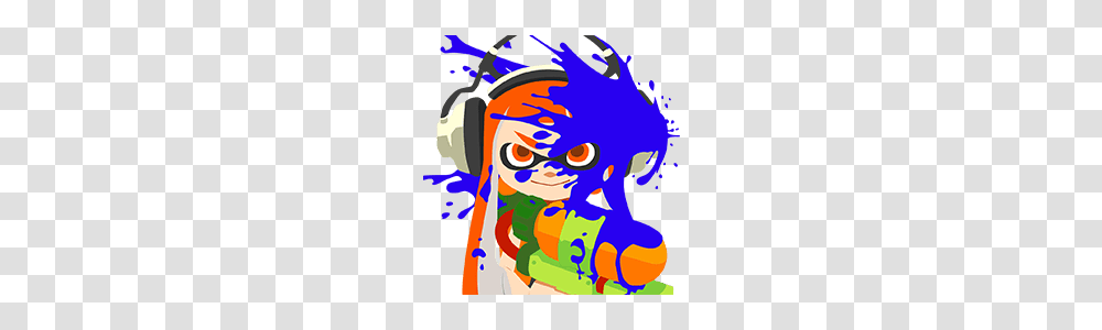 Splatoon Inkling Injection Line Stickers Line Store, Modern Art, Poster Transparent Png