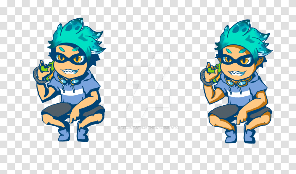 Splatoon Kev, Person, People Transparent Png