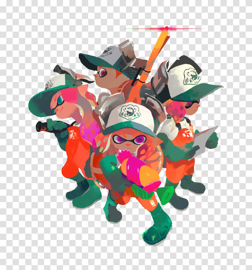 Splatoon Set To Colour Your World Late This July Switch Player Transparent Png