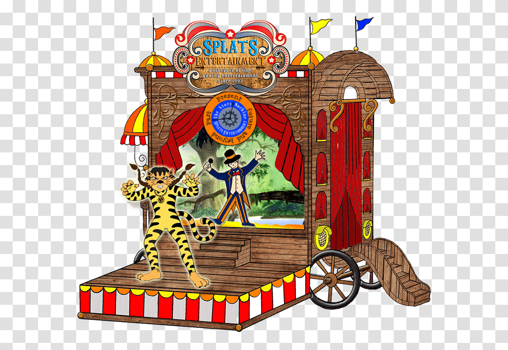 Splats Circus Caravan Jungle Book A Midsummer Night's Dream, Leisure Activities, Adventure, Person, Crowd Transparent Png