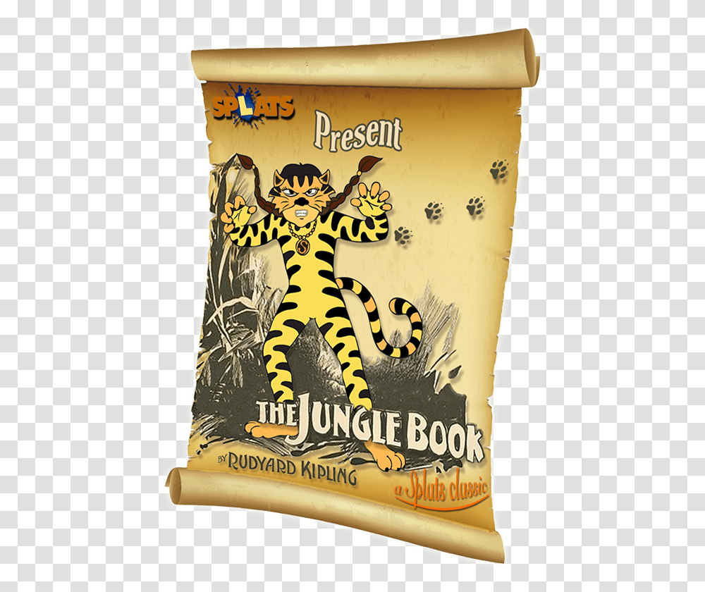 Splats Entertainment The Jungle Book Play Poster Jungle Book A New Book By Rudyard Kipling, Pillow, Cushion, Honey Bee, Insect Transparent Png