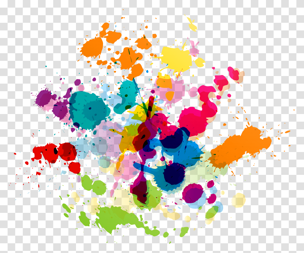 Splatter Art & Free Artpng Images Watercolor Splash, Graphics, Pattern, Ornament, Fractal Transparent Png