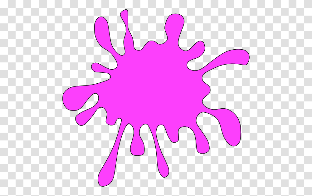 Splatter Clipart Magenta Paint, Stain, Pattern Transparent Png