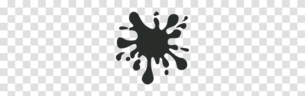 Splatter Icon Free Download As And Formats, Plant, Stencil, Leaf, Tree Transparent Png