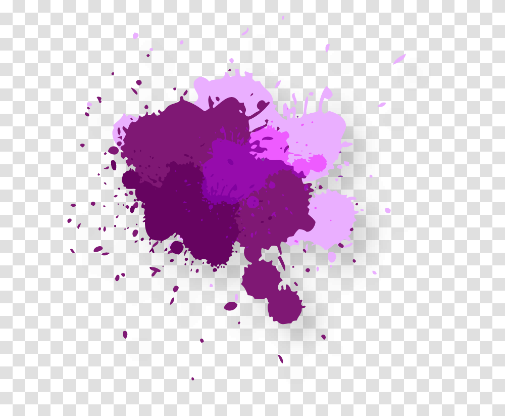 Splatter Paint Paintsplatter Rainbow Colorful Purple Paint Splatter, Floral Design, Pattern Transparent Png
