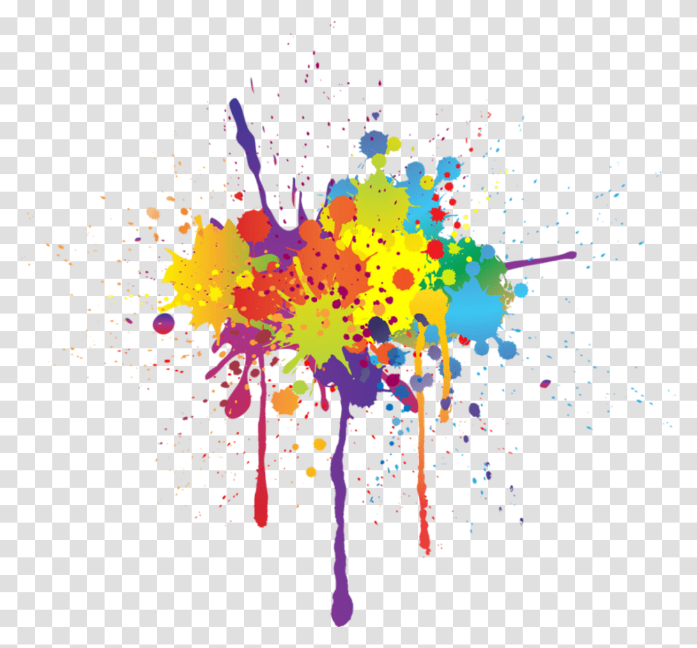 Splatter Remixit Color Splatter, Paper, Confetti Transparent Png